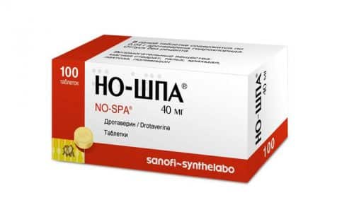 Спазмолитик Но-Шпа, Папаверин уменьшает сократительную способность клеток мышечной ткани мочевого пузыря